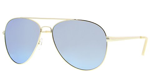 Le Specs Droptop-Brushed Gold