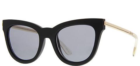 Le Specs Le Debutante-Black Rubber