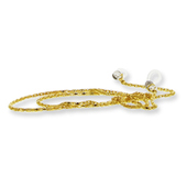 Eyewear string gold chain