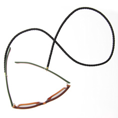 Eyewear string leather - Black Eyewear string leather - Black