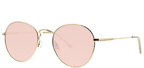 Le Specs Zephyr-Rose Gold