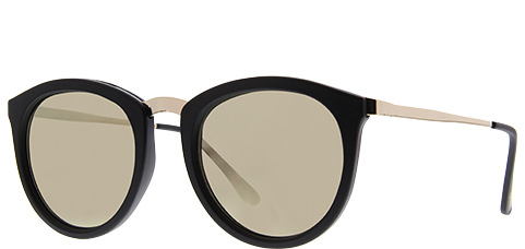 Le Specs No Smirking-Gold Revo Mirror