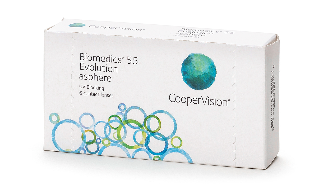 Biomedics 55 Evolution - Linser - CooperVision | Lensway