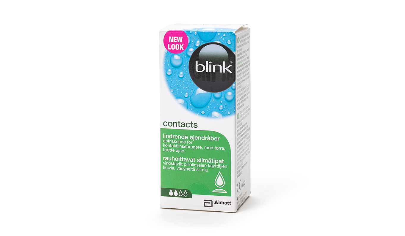 Blink contacts Linser Abbott LensWay